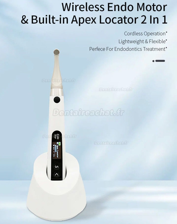 Moteur endodontie Mecoo Endo Star E avec localisateur d'apex int&eacute;gr&eacute;